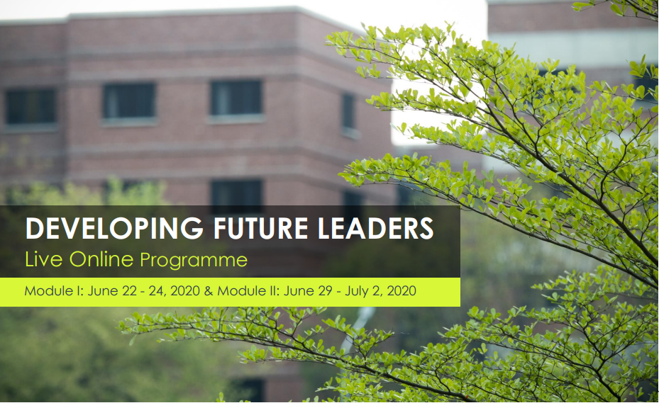 Developing Future Leaders - Live Online 