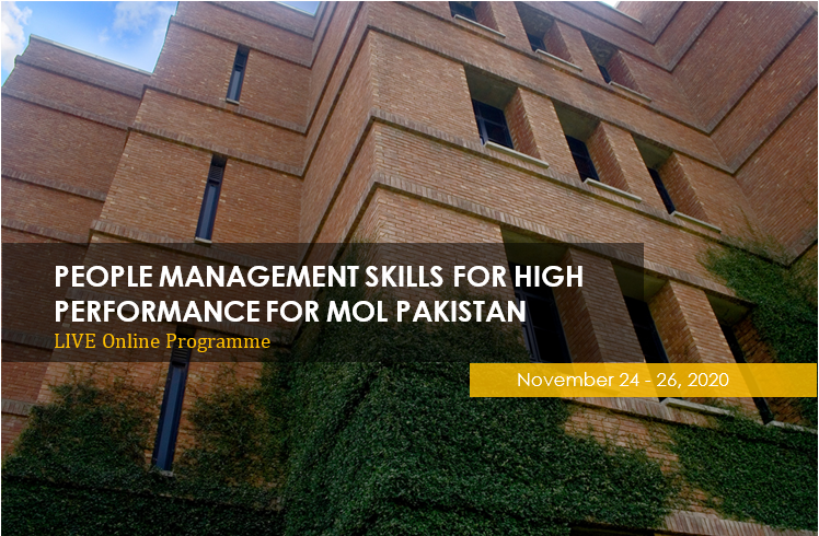 People Management Skills for High Performance for MOL Pakistan - Live Online