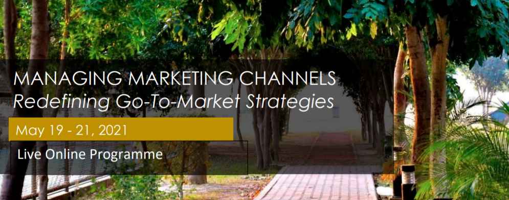 Managing Marketing Channels - Live Online 