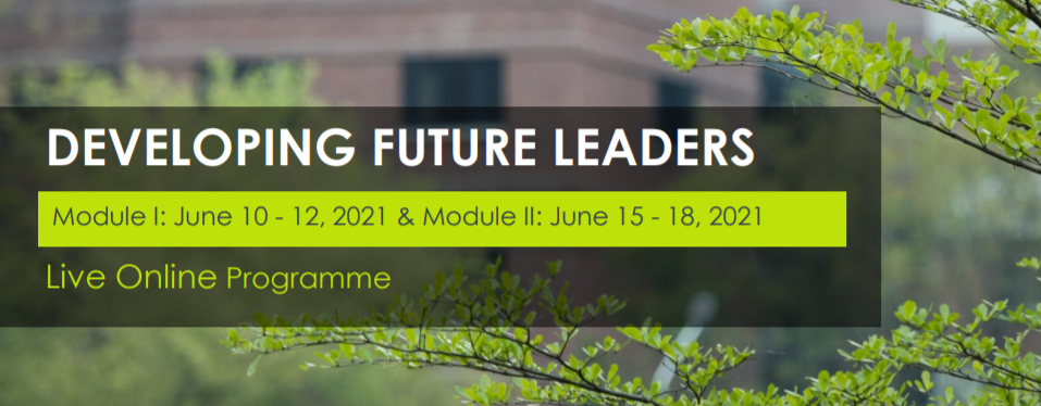 Developing Future Leaders - Live Online 